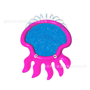 Inflatable Crab Water Play Mat Pvc Outdoor <b>Garden</b> Childrens Toy 1 2 Meters - Product Image 4