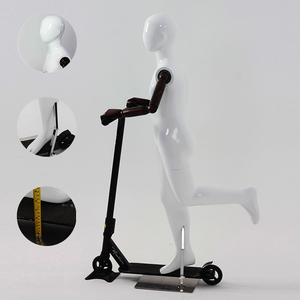 ขายส่งการออกแบบใหม่สีขาวเด็กเด็กหุ่นนางแบบสกู๊ตเตอร์นางแบบที่มีหัวไข่ - Product Image 3