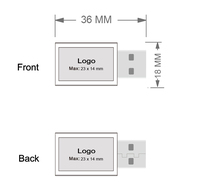 Bloqueador de Datos Tipo-C a USB-A, Precio de Fábrica, Protección de Datos, Blindaje de Metal Trenzado para IOS, Android, Blackberry, Windows