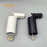 Meilleur vendeur LED COB GU10 MR16 downlight boîtier réglable aluminium LED SMD GU10 projecteur tracklight avec support GU10
