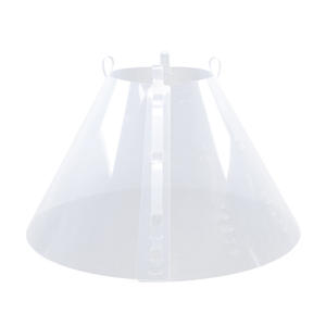 Toptan hafif plastik PP malzeme korumak için veteriner şifa Pet Elizabethan köpek koni yaka - Product Image 1