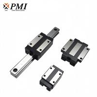 Rail de guidage linéaire en acier inoxydable PMI MGN9C/MGN9H pour imprimante 3D miniature, haute précision, faible bruit, chariot à bride avec roulement