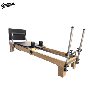 Reformeur de Pilates en érable clinique - Machine de thérapie de réadaptation durable, réglable et écologique avec système de ressorts équilibrés - Product Image 4