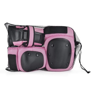 Conjunto de Protección Infantil 6 en 1 para Muñeca, Codo y Rodilla, Carcasa Rígida y Gruesa, para <span class=keywords><strong>Patinaje</strong></span> y Skateboard, Protector de Malla - Product Image 3