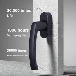 SIEGENIA Maniglie per Finestre a Battente in Stile Europeo Moderno, <span class=keywords><strong>Serratura</strong></span> per Porte e Finestre in Lega di Alluminio Durevole, Garanzia di 1 Anno, per Hotel e Appartamenti - Product Image 2