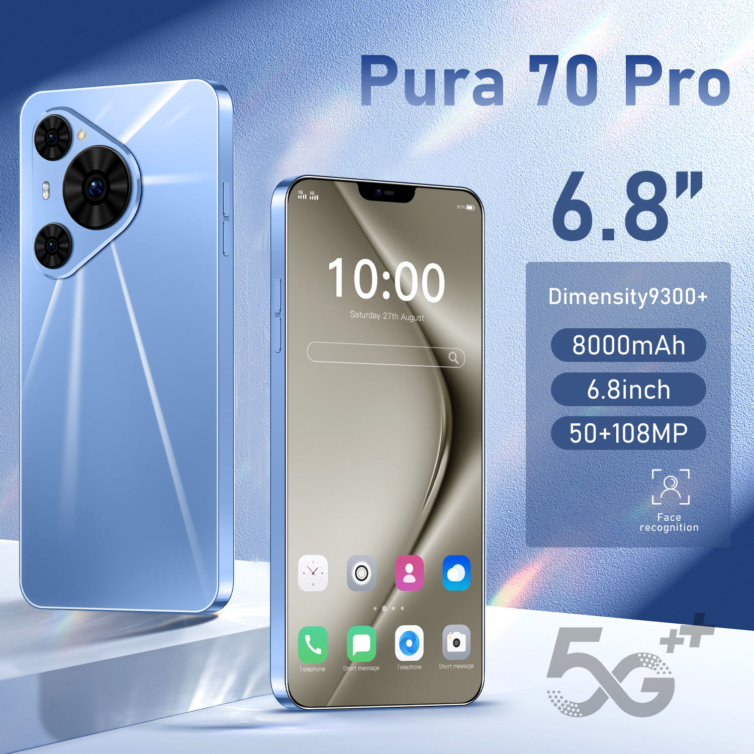 ORANGLES Brand New Pura 70 Pro 5G Android 14 Smartphone 6.8" OLED 120Hz Display 108MP Camera 120W Fast Charging - elegant presentation - exhibiting components - Image 6 of 6 | ideal for home | Discount on Brand New Pura 70 Pro 5G Android 14 Smartphone 6.8" OLED 120Hz Display 108MP Camera 120W Fast Charging Virginia | Free Shipping ORANGLES