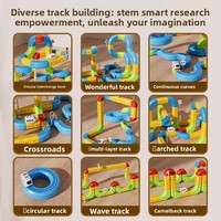 Jouet éducatif de construction magnétique lévitant anti-gravité, train électrique télécommandé pour enfants