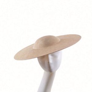 Chapeau rond de 16 pouces d'inspiration vintage - Style plage et affaires - 100% polyester - Toutes saisons - Product Image 5