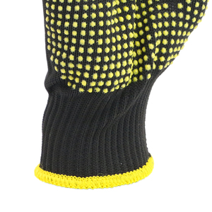 Guanti da lavoro antiscivolo di sicurezza 10 calibri protezione per le mani in cotone bianco naturale lavorato a maglia buon prezzo di alta qualità - Product Image 3