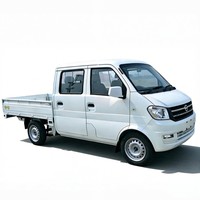 Camionnette double cabine Dongfeng à bas prix, 4x2, nouvelle camionnette légère 2T Euro 5, camionnette de fret à essence avec climatisation automatique