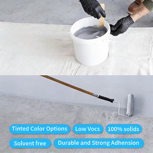 Kit de peinture époxy pour sols DIY avec paillettes, auto-nivelant, séchage rapide, installation facile pour garage, maison, revêtement de béton - Product Image 2
