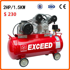 Compresseur d'air utilitaire 1,5 kW, lubrifié à l'huile, modèle industriel fixe, compresseur d'air APCOM à vendre - Product Image 6