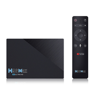 H96 MAX 3566 Android 11 Boîtier TV DDR4 8 Go de RAM 128 Go de ROM RK3566 8K BT Contrôle vocal 5G Double WIFI 1000M Lan 4K Décodeur