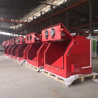 Meubles de soufflage par aspiration, machine de sablage à sable sec, meubles de nettoyage de soufflage, armoire de succion économique