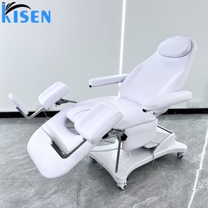 KISEN Nouvelle Arrivée Lit d'examen gynécologique électrique confortable avec fonction massage, Chaise de salon de beauté pour usage en clinique esthétique privée - Product Image 3