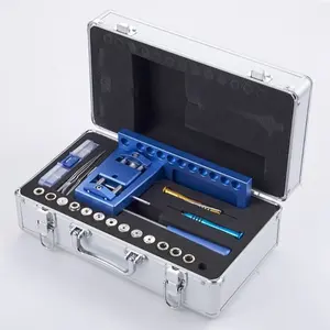 Alat Perbaikan Genggam Dental Portabel Kit Perawatan Profesional dengan Kotak Aluminium