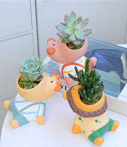 Maceta de Cerámica para Suculentas al por Mayor, Maceta Europea para Suculentas de Mesa, Maceta de Terracota Natural al por Mayor - Product Image 3