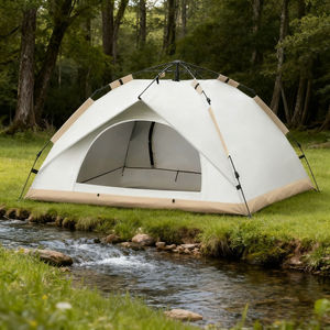 <b>Single</b> Layer Camping <b>Tents</b> Wholesale Waterproof Automatic <b>Tent</b> Outdoor Camping Barbecue Bonfire Easy To Carry Glass Fiber Rod - Product Image 4