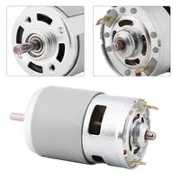 Moteur à aimant permanent Faradyi à haut régime 12V 36V DC à balais 775, dynamo 24V pour vélo électrique