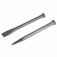 Ciseau à maçonnerie en acier au carbone, pointe plate, multi-spécifications, pour pierre, vente en gros usine