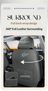 <span class=keywords><strong>Coprisedili</strong></span> <span class=keywords><strong>Auto</strong></span> in Pelle Nappa Premium Traspirante con Supporto Lombare Fisso per Renault Arkana Kadjar Captur <span class=keywords><strong>Clio</strong></span> Accessori <span class=keywords><strong>Auto</strong></span> - Product Image 4
