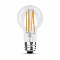 Ampoule à filament LED A40, haut lumen, 4 fils, 2200-6500K, CRI 90+, dimmable, 4W 5.5W, pour lampe suspendue