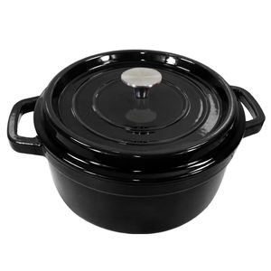 Four français en fonte émaillée antiadhésive ronde ou ovale/cocotte/pot/four hollandais pour la cuisson - Product Image 3