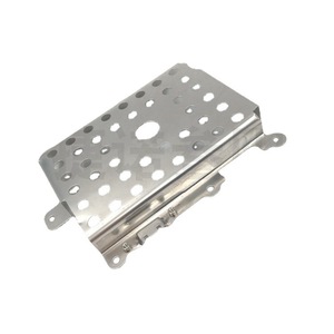 Stainless Steel Stamping Parts Battery Cover Shield CNC Machining Custom Metal Exterior Component - Product Image 1