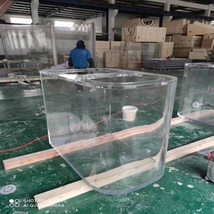 Bể Thủy Tinh Nuôi Cá Bằng Acrylic Cấu Trúc Vòm Lớn Nước Muối Cho Thủy Sinh - Product Image 3