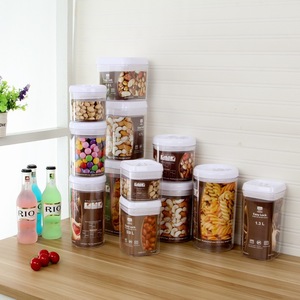 Storage Containers Plastic Plastic Storage Containers Airtight Food Storage Containers 7 Pieces BPA Free Plastic Cereal Containers With Lock Lids For Kitchen Pantry