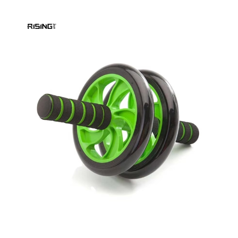 Rising Fitness PVC Wheel Roller Yogic