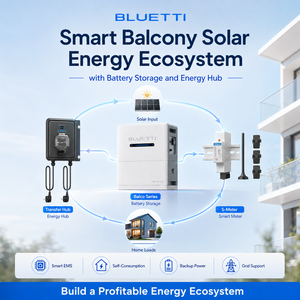 Système d'alimentation de <span class=keywords><strong>panneau</strong></span> <span class=keywords><strong>solaire</strong></span> de balcon 400W/600W/800W avec batterie <span class=keywords><strong>Micro</strong></span> <span class=keywords><strong>onduleur</strong></span> certifié EU Plug Play économie d'énergie pour un usage domestique - Product Image 1