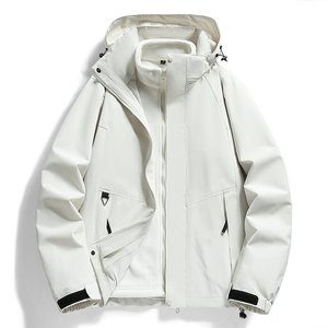 Chaqueta de Montaña para Mujer, Cortavientos, con Capucha y Forro Desmontable, Manga Larga - Product Image 3