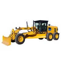Nouvelle niveleuse compacte hydraulique de marque chinoise de premier plan, 220 CV, moteur 922F, boîte de vitesses, haute efficacité opérationnelle, pièces de rechange incluses