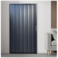 Porte pliante rétractable personnalisée, fenêtre en acier inoxydable, fabrication de cloisons invisibles pour cuisines, balcons, salles de bain