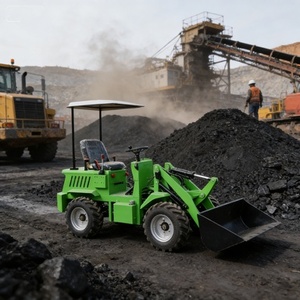<span class=keywords><strong>Chargeur</strong></span> <span class=keywords><strong>articulé</strong></span> électrique flexible CE EPA 4x4 sur roues pour terrains complexes, travaux de construction de jardins et petites opérations <span class=keywords><strong>mini</strong></span>ères - Product Image 4