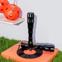 Cordes à sauter sans fil FLEXIJUMP pour entraînement en salle de sport, avec balle pour la vitesse, pour adultes et enfants