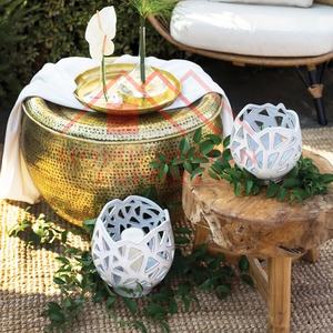 Mesa de centro de tambor para el hogar, hoteles y restaurantes, decoración de mesa - Product Image 6