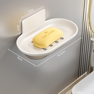 Portasapone creativo in <span class=keywords><strong>alluminio</strong></span> con vassoio di drenaggio staccabile portasapone Anti-pozzanghera montato a parete - Product Image 3