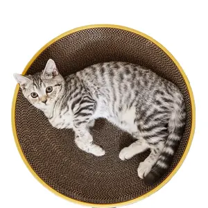 2024 yeni çok boyutlu kedi Scratcher kedi Scratch Pad kedi için karton tırmalama oyuncağı