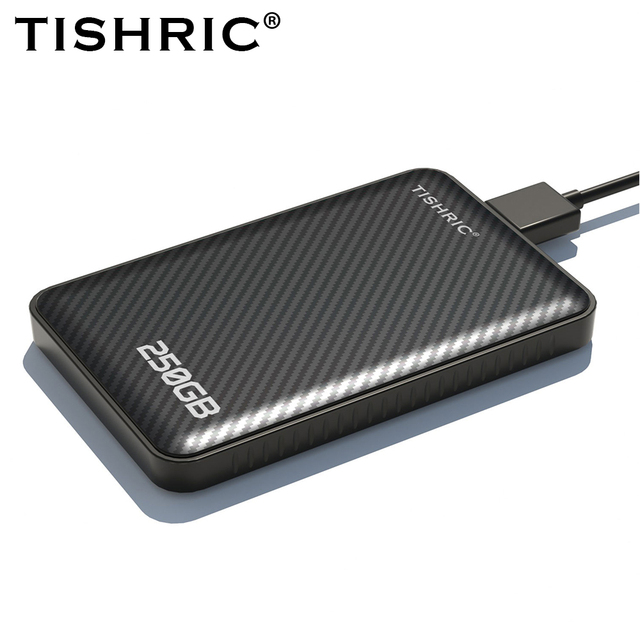 TISHRIC 2.5-inch Portable Mechanical Laptop External Hard Drive with USB Interface 250/500GB & 1/2TB Capacities