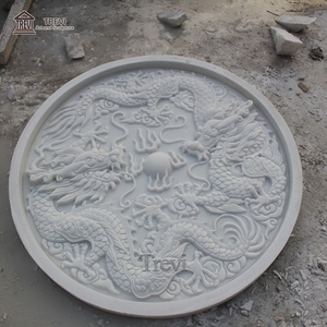 Fabrication de Statues de Sculpture à la main sur mesure, <span class=keywords><strong>pierre</strong></span> 3D mur marbre Dragon <span class=keywords><strong>Bas</strong></span> <span class=keywords><strong>Relief</strong></span> - Product Image 1