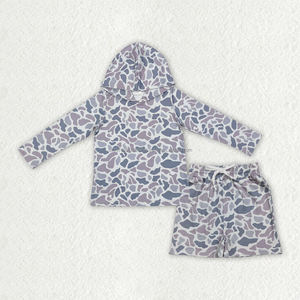 Stock Trendyism Boutique GLP Haut vert à poches imprimé Halloween en coton biologique doux et soie de lait pour garçons de 0 à 16 ans – Vêtements d'été - Product Image 2