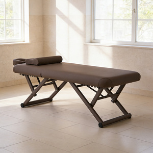 <b>Portable</b> Beauty Massage <b>Bed</b> Adjustable Height And Angle For Spa Therapy Moxibustion Use - Product Image 2