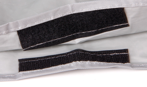 भारी ड्यूटी पे बाइक कवर, सिल्वर ग्रे/ब्लैक यूव-प्रतिरोधी ट्रैवल साइकिल रक्षक, थोक ऑर्डर के लिए कारखाने की आपूर्ति - Product Image 5