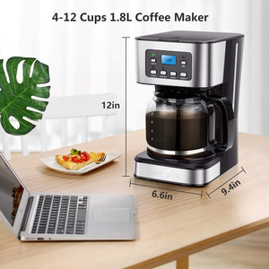 Cafetera Espresso Portátil de 12 Tazas, Profesional, Automática, 950W, Estilo Americano, para Conservar el Café, 12 Tazas - Product Image 4