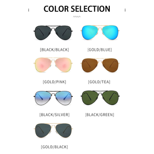 Gafas de Sol Plegables con Marco de Metal y Lentes de Cristal, Diseño Personalizado con Logotipo, Moda 2026 - Product Image 4