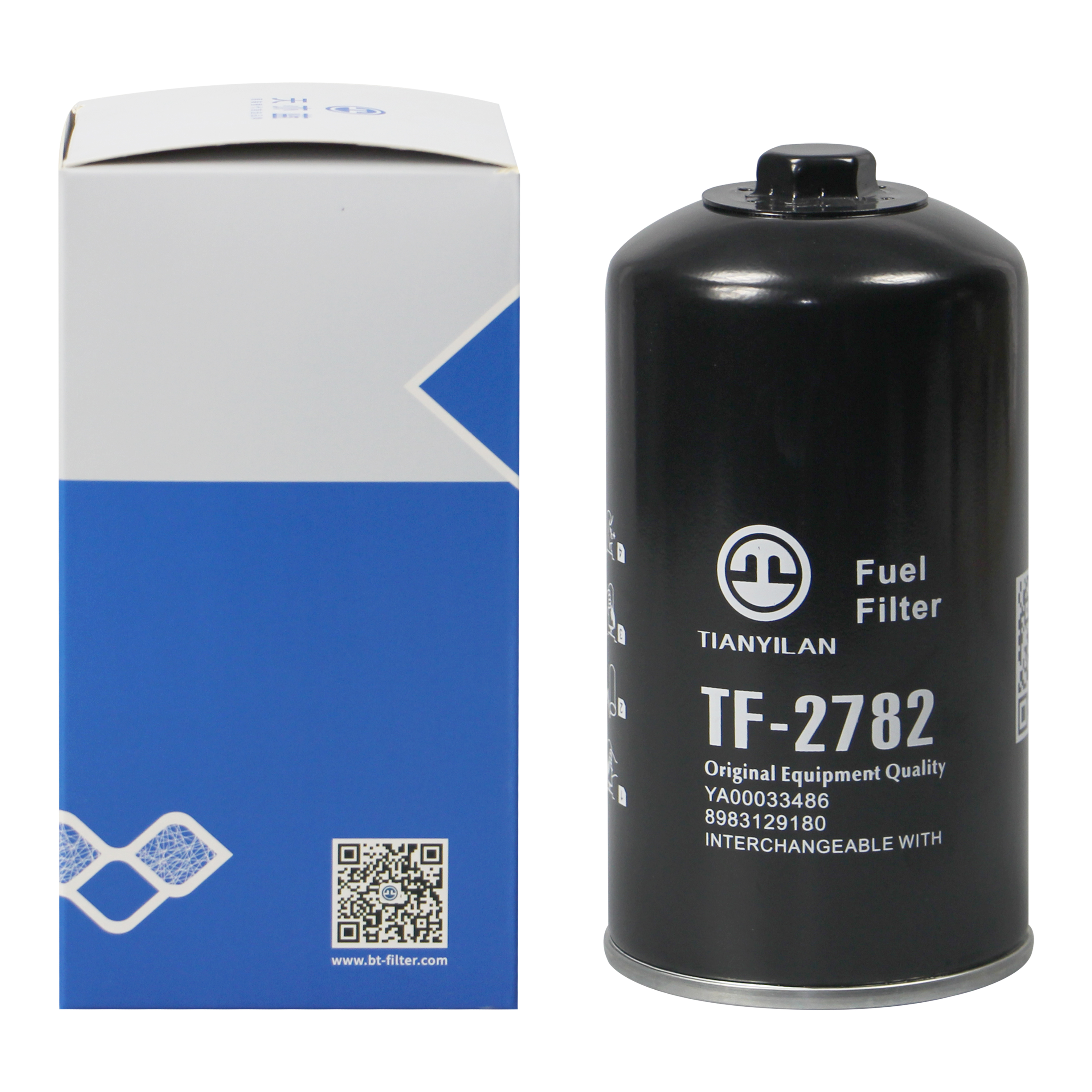 【処分価格】BRULEE High Quality Fuel Filter 8983129180 for Excavators & Trucks
