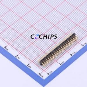 X1321WV-2x24J-C30D23 Pin Header Through hole Component (THT),P=1.27mm Connector 2x24P 1.27mm 1.27mm Pin Header - Product Image 1