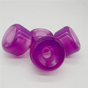 Roues de skateboard transparentes Pro Clear 52 53 54 56 mm en polyuréthane Roue de skateboard personnalisée avec illustration personnalisée - Product Image 2